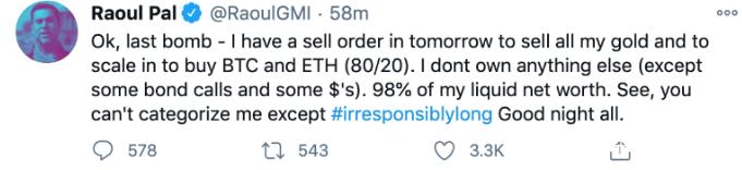 比特币的情绪来到了新的高度,高盛的高管都要买比特币4 比特币的情绪来到了新的高度,高盛的高管都要买比特币4