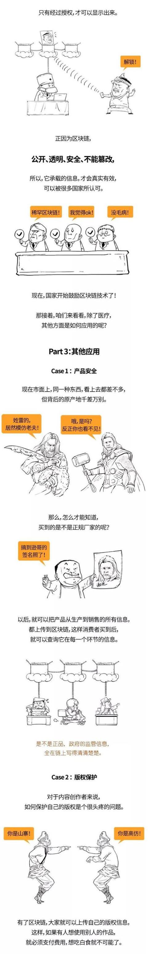 新华社科普漫画刷屏：一分钟看懂区块链2