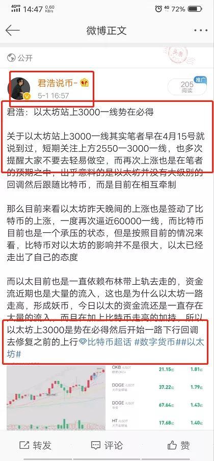 君浩:以太坊真的在3500就此止步吗?1 君浩:以太坊真的在3500就此止步吗?1