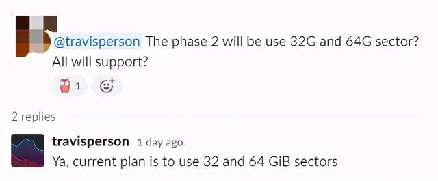 Filecoin中64G与32G扇区的区别 Filecoin中64G与32G扇区的区别
