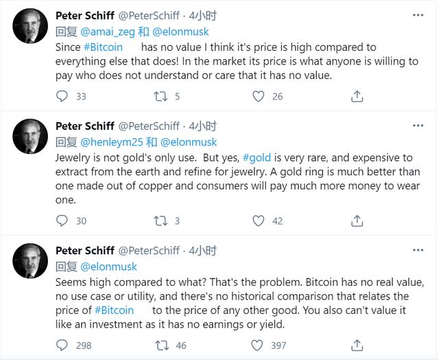 比特币一度涨破5.7万美元 马斯克：价钱确实“有点高了”2